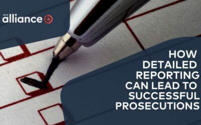 How detailed reporting can lead to successful prosecutions