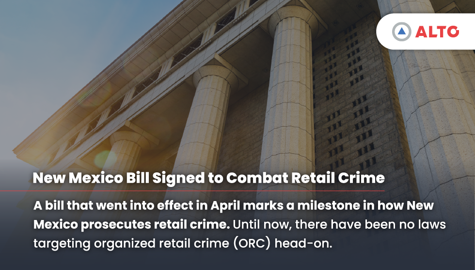 New Mexico Bill Signed to Combat Retail Crime