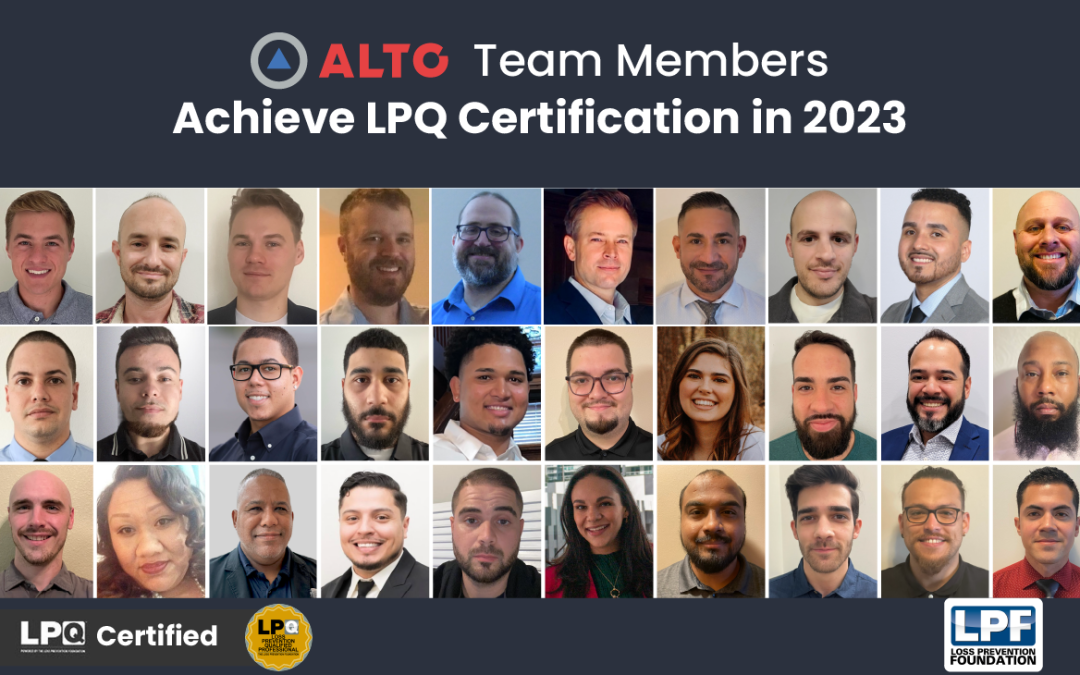 ALTO Team Members Achieve LPQ Certification in 2023