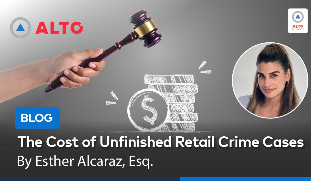 The Cost of Unfinished Retail Crime Cases